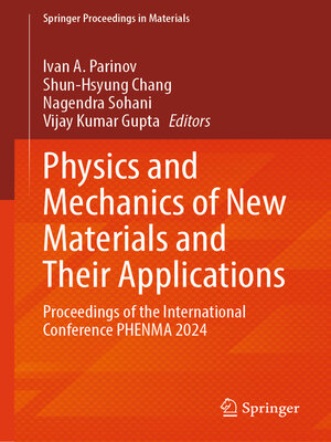 cover image of Physics and Mechanics of New Materials and Their Applications